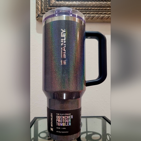 Stanley Other - 🦇✨️Stanley Midnight Glitz 40oz Quencher Protour Tumbler